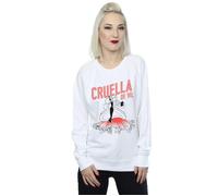 Cruella De Vil Dalmatians Sweatshirt Disney White M