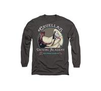 Cruella's Driving School T-Shirt, Charcoal Disney Charcoal M