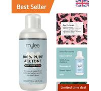 & Cruelty-Free 300ml Acetone Nail Polish Remover - Fast, Gentle, Effective