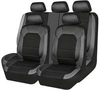 Cruetmo Car Seat Covers Universal Fit for Toyota CHR C-HR 2018-2021 Durable Leather Full Set Covers