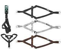 Crufts Black Nylon Dog Harness (Medium, Black)