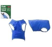 Crufts Cool & Stylish Blue Extra Small Pet Cooling Vest - Small Size (1 Pc.) - Ultimate Comfort - Perfect for Tiny Dogs & Pets