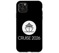 CRUISE 2024. Ship Outline Ocean Voyage Holiday Travel Case for iPhone 11 Pro Max