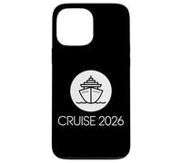 CRUISE 2024. Ship Outline Ocean Voyage Holiday Travel Case for iPhone 13 Pro Max