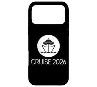 CRUISE 2024. Ship Outline Ocean Voyage Holiday Travel Case for iPhone 17 Pro Max