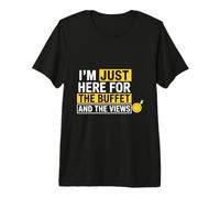 Cruise 2026 Im Just Here for The Buffet and The Views Premium T-Shirt