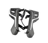 Cruise Control Button For Toyota For Land For Cruiser For Prado 200 FJ200 LC200 2016-2018 Multi-function Steering Wheel Button Bluetooth Phone Music Control LH+RH(Dark grey)