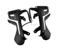 Cruise Control Button For Toyota For Land For Cruiser For Prado 200 FJ200 LC200 2016-2018 Multi-function Steering Wheel Button Bluetooth Phone Music Control LH+RH(Black)