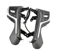 Cruise Control Button For Toyota For Land For Cruiser For Prado 200 FJ200 LC200 2016-2018 Multi-function Steering Wheel Button Bluetooth Phone Music Control LH+RH(Dark grey)