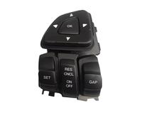 Cruise Control Buttons Compatible With For Edge For Explorer 2012 2013 2014 2015 Car Steering Wheel Cruise Control Switch Multifunction Buttons(Style A left side)