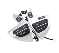 Cruise Control Buttons Compatible With Toyota For Highlander 2009 2010 2011 2012 2013 2014 2015 Car Steering Wheel Cruise Control Switch Buttons 84250-0E220(Black silver)