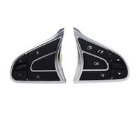 Cruise Control Switch For Koleos For Kadjar 2016-2023 Car Front Multifunctional Steering Button Wheel Audio Volume Control Switch Steering Wheel Button(1 pair)