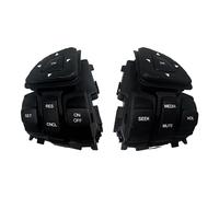 Cruise Control Switch Steering Wheel Cruise Speed Radio Control Switch Multifunction Button BT4T-9E740-AFW For Edge 2011-2015 For Explorer 2011-2018 Steering Wheel Button
