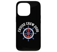 CRUISE CREW 2024 Ship Wheel Anchor Vacation Travel Nautical Case for iPhone 13 Pro
