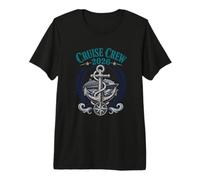 Cruise Crew 2026 Bold Nautical Anchor & Ship Premium T-Shirt