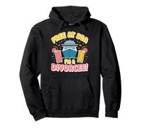 Cruise Cruising Divorce Party - Free at Sea I'm a Divorcee Pullover Hoodie