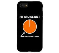 Cruise Diet 100 Percent Yummy Food Cruise Humor Case for iPhone SE (2020) / 7/8