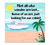 Cruise Door Decorations Looking for Cabin, Funny Magnetic Cruise Decorations for Cabin Door or Stateroom