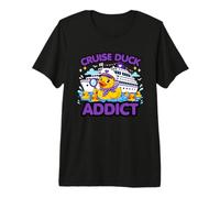 Cruise Duck Addict Funny Duck Hunting Cruising Premium T-Shirt