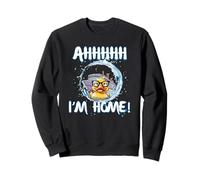 Cruise Ducks Ahhhh I’m Home Ship Ocean Beach Lido Buffet Fun Sweatshirt