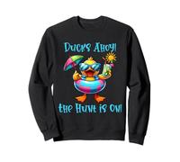 Cruise Ducks Ahoy Hunt Funny Vacation Traveler Sweatshirt