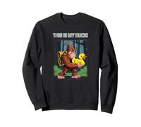 Cruise Ducks and Bigfoot This Is My Duck Done Hiding Fun Sweatshirt
