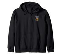 Cruise Ducks and Bigfoot This Is My Duck Done Hiding Fun Zip Hoodie