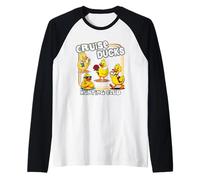 Cruise Ducks Hunting Club Hiding Finding Cruise Group Fun Raglan Baseball Tee