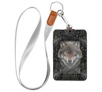 Cruise Essentials id Badge Holders Wolf Fantasy Artwork