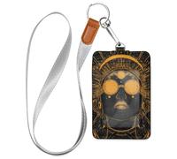 Cruise Essentials Work id Badge Holder for Women Silhouette Mars Tarot