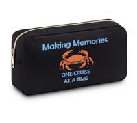 Cruise Gift Ideas Cosmetic Bag Summer Vacation Makeup Bags for Women Cruise Gifts for Cruise Lover Daughter Wife BFF Sister Colleague Birthday Graduation Beach Travel Accessories Bag