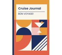 Cruise Journal: Retro Illustration travel planner & journal