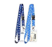 Cruise Lanyards with Detachable Card Holders [2 Pack] - Waterproof Clear Durable PVC - Card Holders for All Cruise Ship Key Cards - Perfect for P&O, Marella, MSC and More
