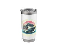 Cruise Life No Work All Play Cruise Ship Vacation Group Stainless Steel Insulated Tumbler
