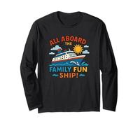 Cruise Lover, All Aboard the Family Vacation, Ship Adventure Long Sleeve T-Shirt
