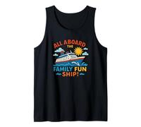 Cruise Lover, All Aboard the Family Vacation, Ship Adventure Tank Top