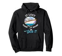 Cruise Lover If Lost Please Return To Deck 11 Funny Cruising Pullover Hoodie
