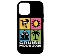 CRUISE MODE 2026 Summer Travel Icons Beach Trip Case for iPhone 12 mini