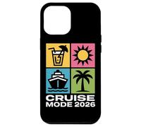 CRUISE MODE 2026 Summer Travel Icons Beach Trip Case for iPhone 12 Pro Max