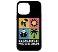 CRUISE MODE 2026 Summer Travel Icons Beach Trip Case for iPhone 13 Pro Max
