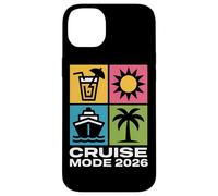 CRUISE MODE 2026 Summer Travel Icons Beach Trip Case for iPhone 14 Plus