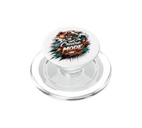 Cruise Mode On Skeleton Captain Funny Vacations Humor PopSockets PopGrip for MagSafe