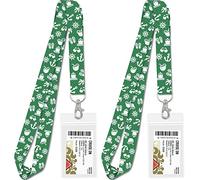 Cruise On Lanyards for Cruise Ship Cards (2-Pack) in 2026 & 2027, Cruise Lanyard with ID Holder, Detachable Key Card Badge & Waterproof Ship Card Holder (Emeral Sea Green)