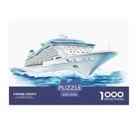 Cruise Ship 1000 Pieces Premium Jigsaw for Adults Cool Collage Effect, Fun Details, Educational, Challenging Puzzle Games 70x50cm/1000pcs