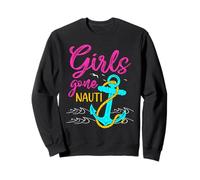 Cruise Ship Anchor Cruising Girls Gone Nauti Boating Cruise Sweatshirt