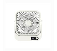 Cruise Ship Approved Magnetic Fan - Portable Rechargeable & Plug-In, 5-Speed Adjustable, Quiet Operation, Up to 7 Hours Battery Life, Perfect for 2025 Cruises