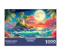 Cruise Ship BeachArtisanal Jigsaw Puzzles for Adults Comprising 1000 Precisely-Cut Advanced Challenging Puzzle Game Pieces - A Premium And Satisfying Gift Selection for Adults And Kids Age 12 Years U