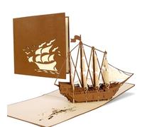 cruise ship birthday card, cruise gift cards, holiday vouchers as gift, gift idea for men and for her, B02