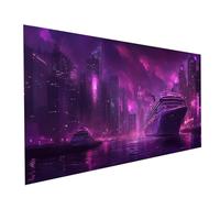 Cruise Ship Diamond Painting kit with Diamond Art Accessories, DIY Round Rhinestones Mosaic Crystal Art Paint by Numbers, Canvas Painting for Wall Artwork Living Room Decor 80 x 40Inch City Model13504