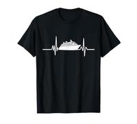 Cruise Ship Heartbeat Cruising Vacation T-Shirt
